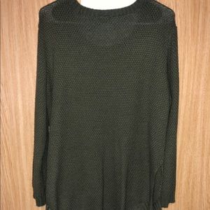 💫 olive green knit sweater 💫